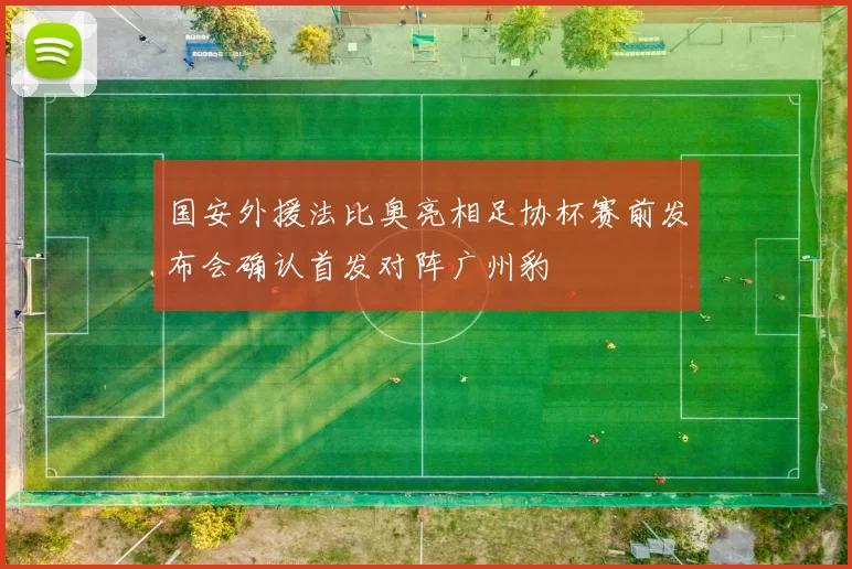 国安外援法比奥亮相足协杯赛前发布会确认首发对阵广州豹
